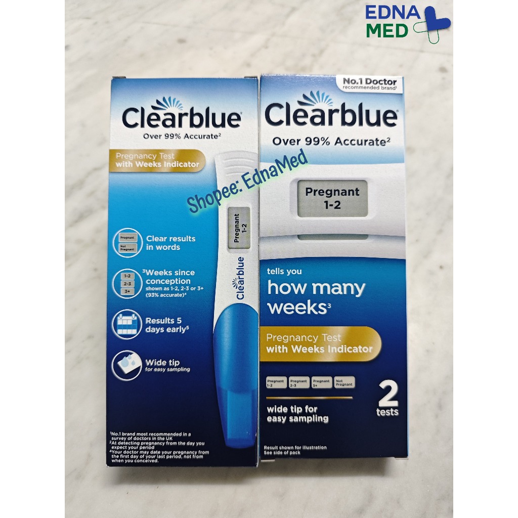 Clearblue Digital Pregnancy Test With Weeks Indicator