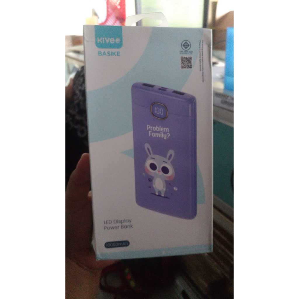 Powerbank 10000mah BASIKE 5V 2A PT62