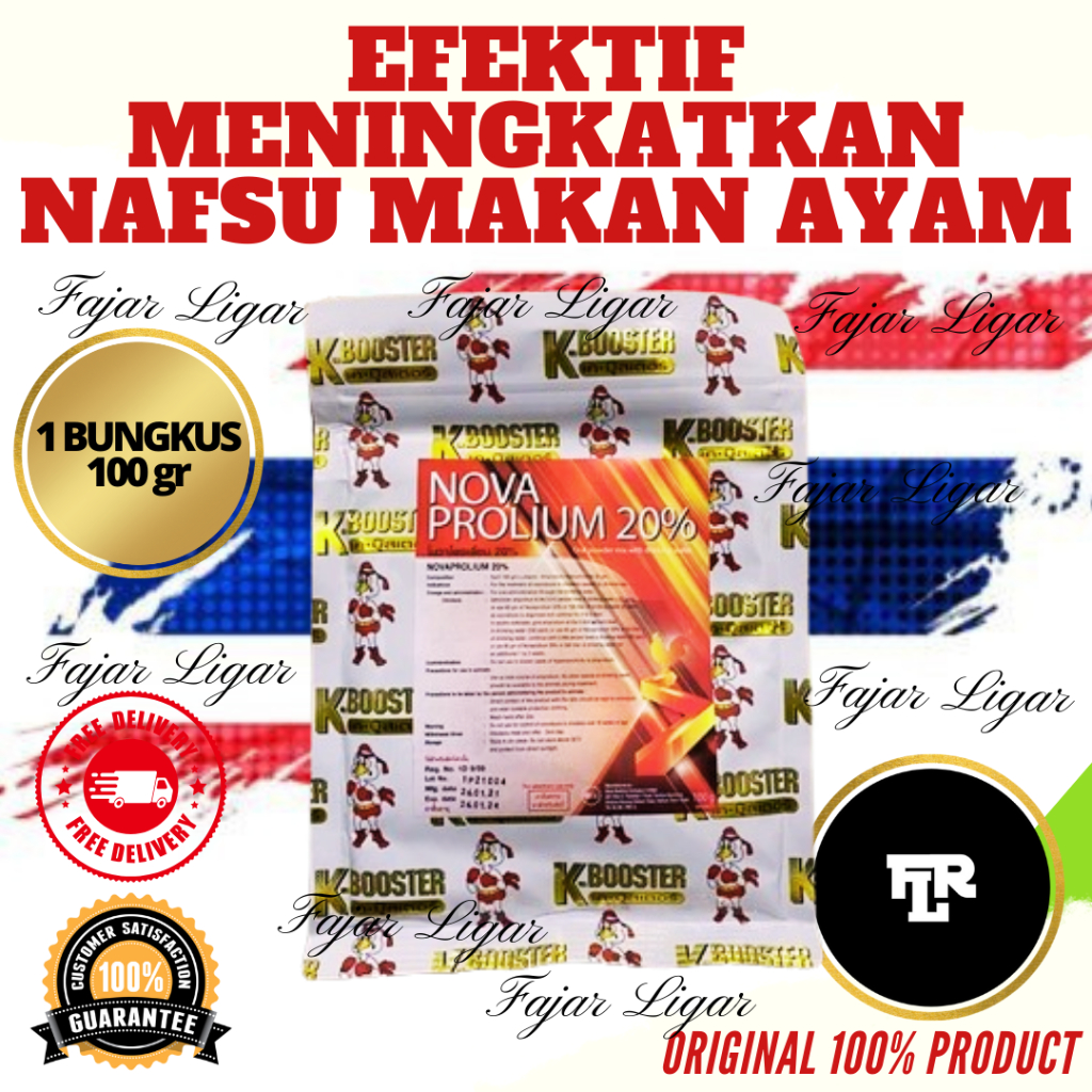 OBAT VITAMIN AYAM NOVA PROLIUM IMPORT THAILAND UNTUK AYAM PUCAT KURANG NAFSU MAKAN