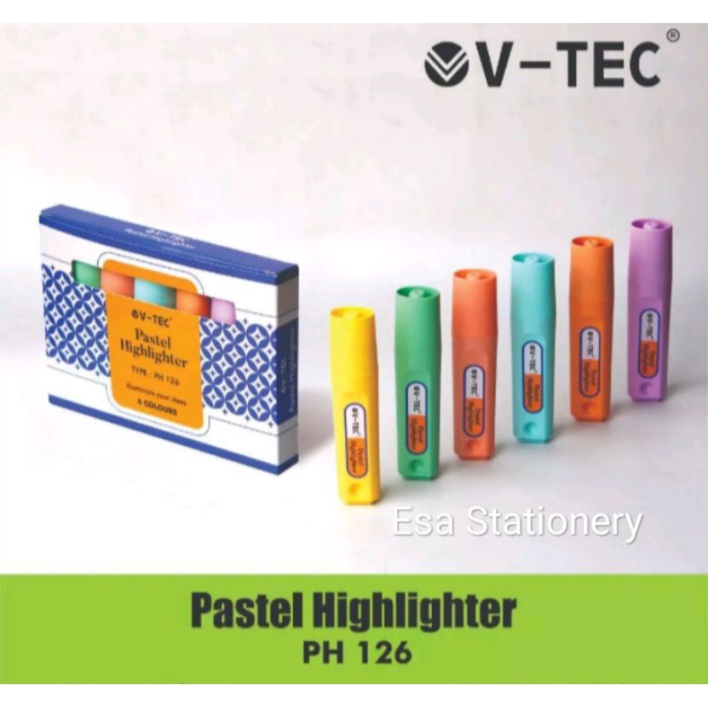 

V-Tec Pastel Highlighter Type PH 126