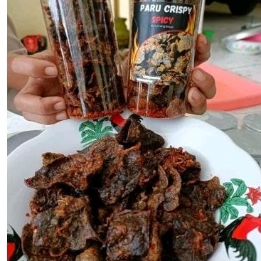 

paru krispy pedas manis siap makan