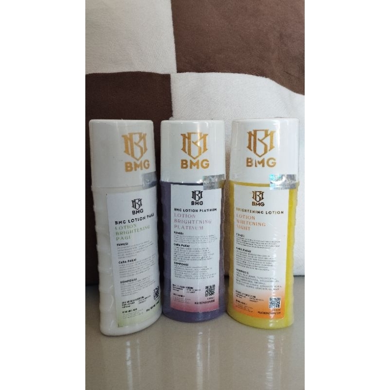 BMG lotion pemutih dosting BPOM