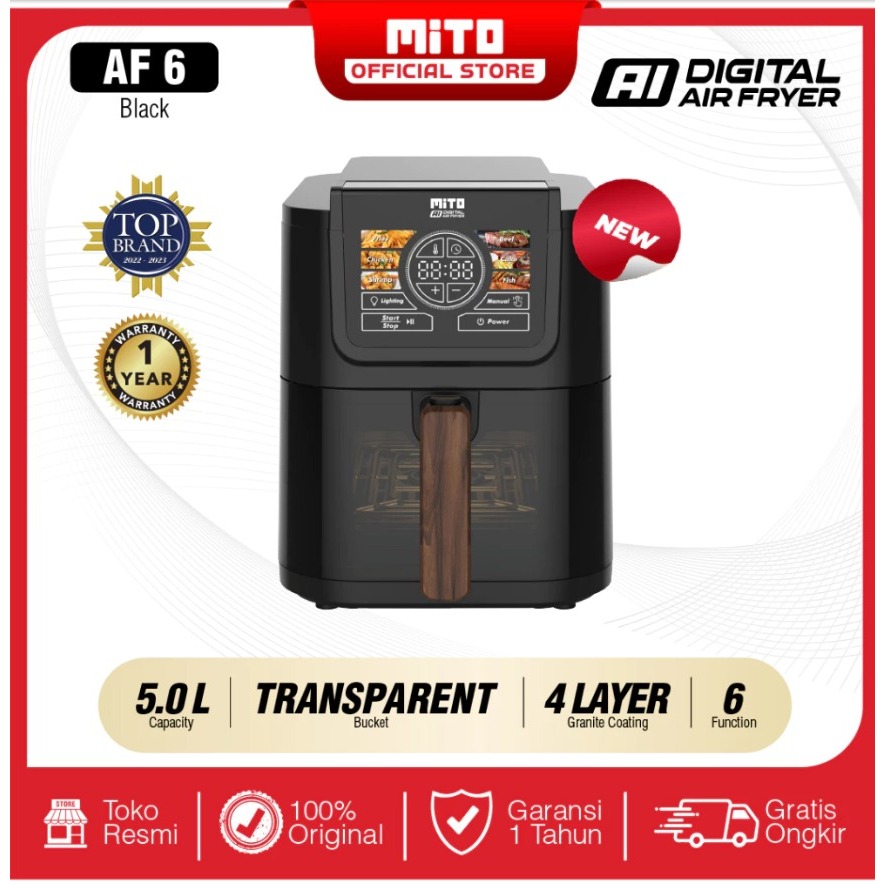 MITOCHIBA AIR FRYER AF 6