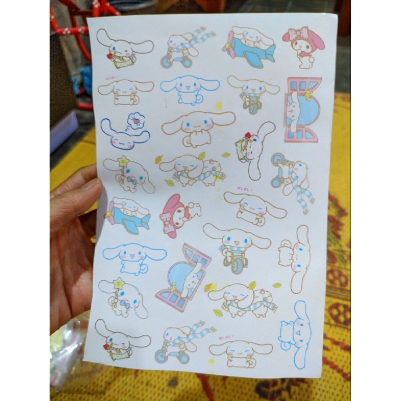 

Stiker Cinnamoroll 1 Lembar 16cm×23cm