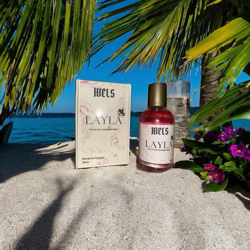 LAYLA "Love Bomber Series by HIELS FRAGRANCE | Extrait de Parfum 35ml | Rose Aroma Soft and Fresh