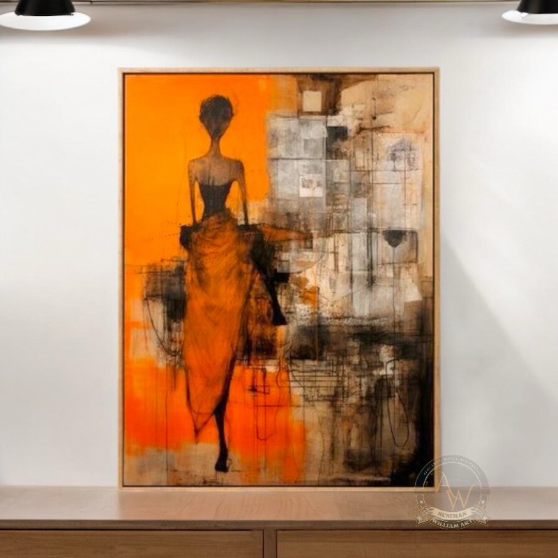 

lukisan abstrak modern aesthetic art painting