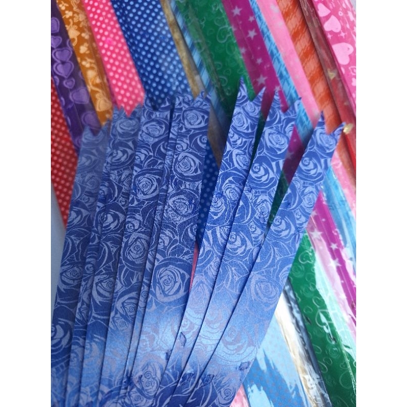 

PITA tarik MOTIF isi 10/pita warna Panjang/Pita Serut/Hiasan Pita/Pita Parcel