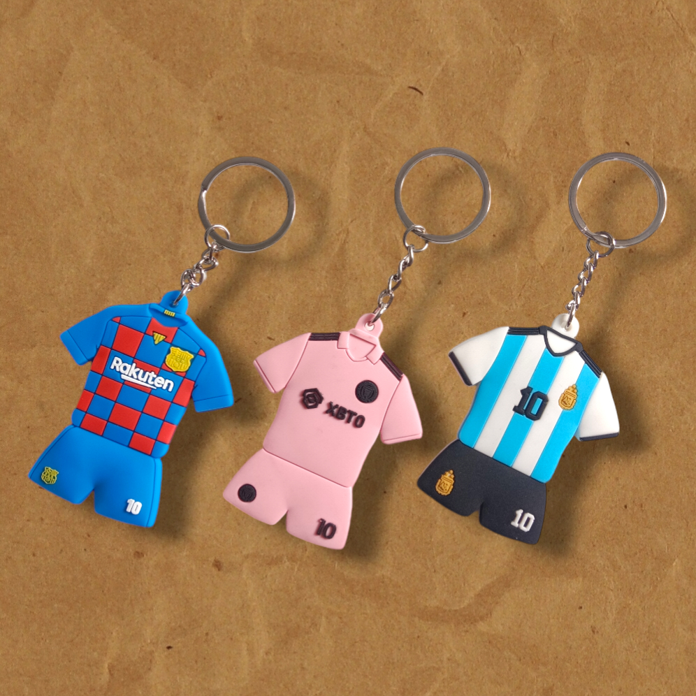Keychain Karet Jersey LIONEL MESSI