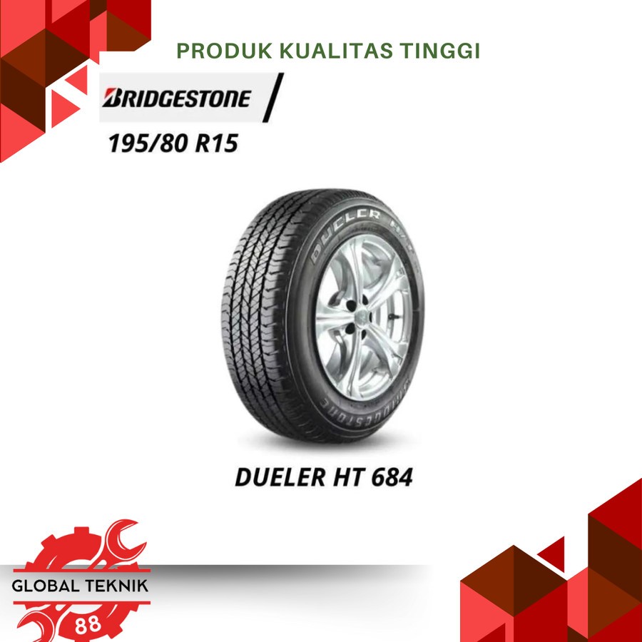 Ban Mobil 195/80 R15 Bridgestone Dueler HT 684