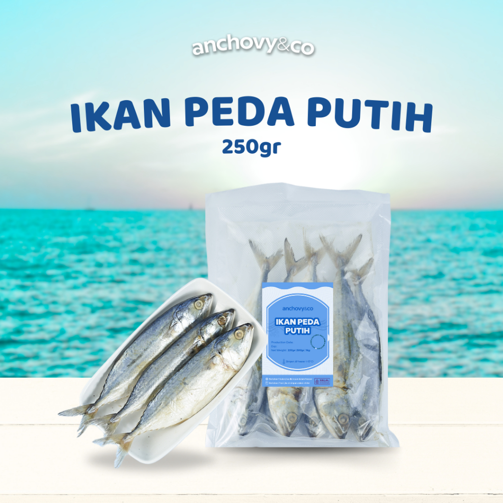 

Ikan Asin Peda Putih 250gr | Anchovyandco