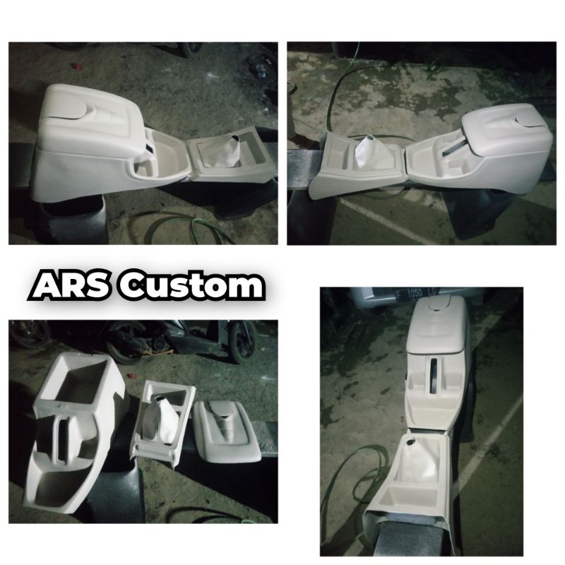 Console Box Kijang Kapsul Lgx Lsx Lx Krista 2000/2003 Cream Panelwood