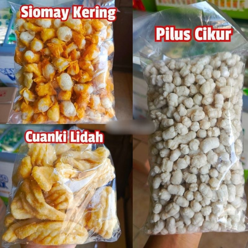 

Mayo Frozen - Toping Khas Bandung CUANKI LIDAH / SIOMAY KERING / PILUS CIKUR