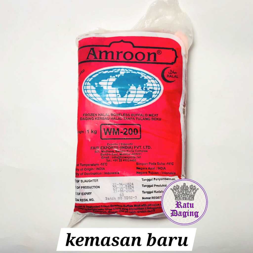 

Daging Paha Belakang / Kerbau CM 01 @1kg