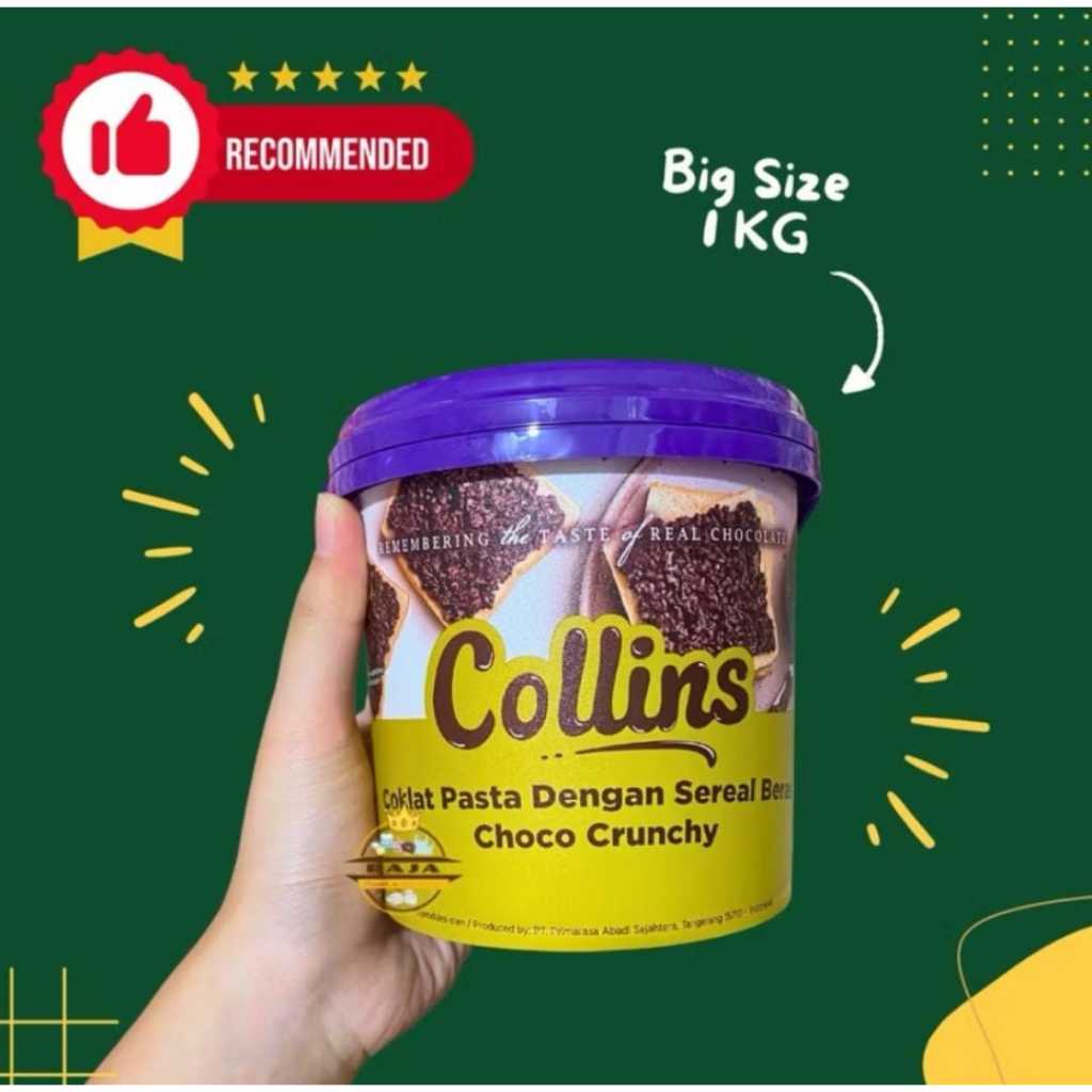 

COLLINS CRUNCHY 1 KG VIRAL TERMURAH