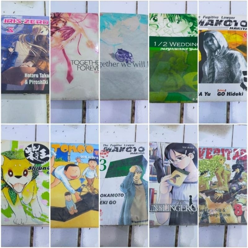 Komik Together forever/ Together we Will be / Iris Zero / 1/2 wedding Veritas / Gunsliger girl / Shi
