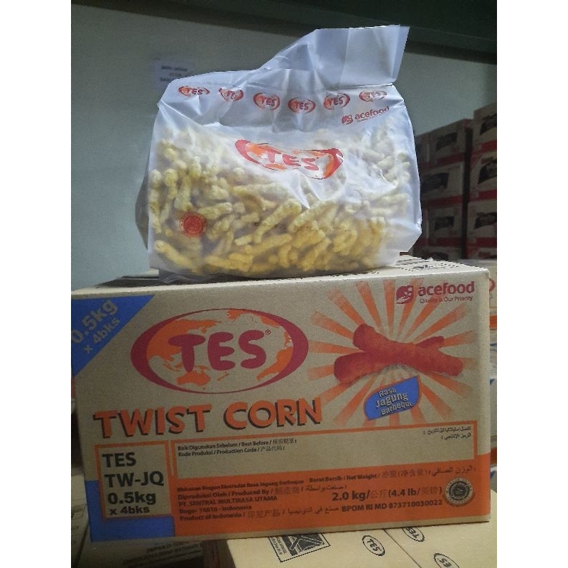 

TES TWIST CORN (0.5) JAGUNG BARBEQUE