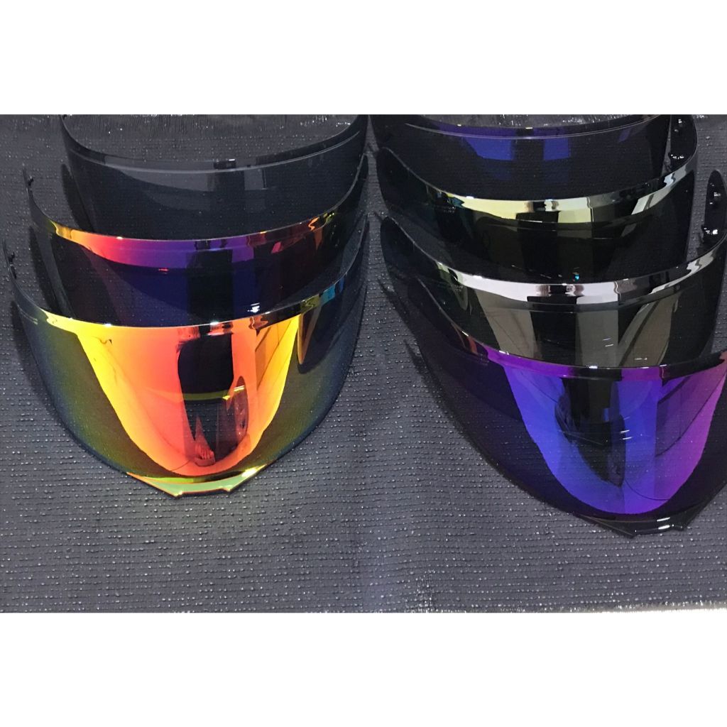 PAKET GANTENG KACA FLAT VISOR VENOM HELM OSBE KYT R10/SMOKE/