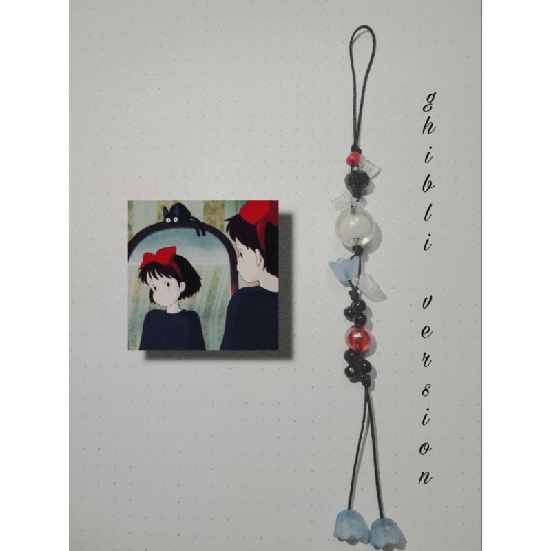 Ganci Aestethic ||Charm Phone|| Keychain Ghibli