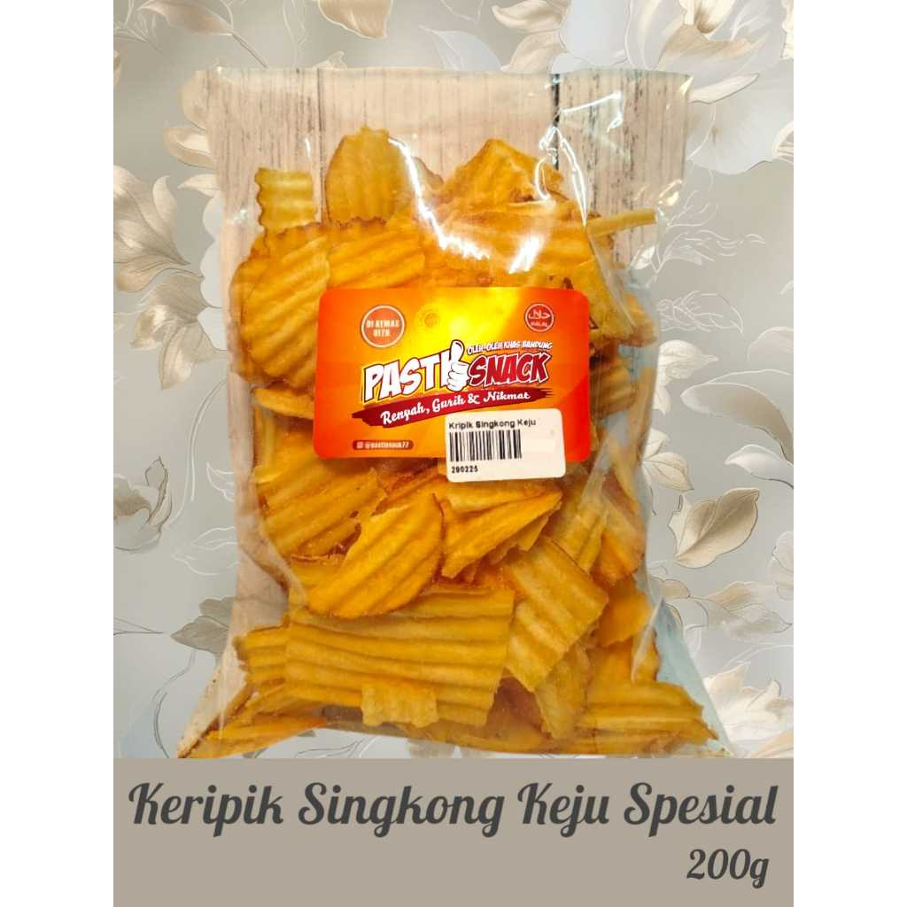 

KERIPIK SINGKONG KEJU SPESIAL