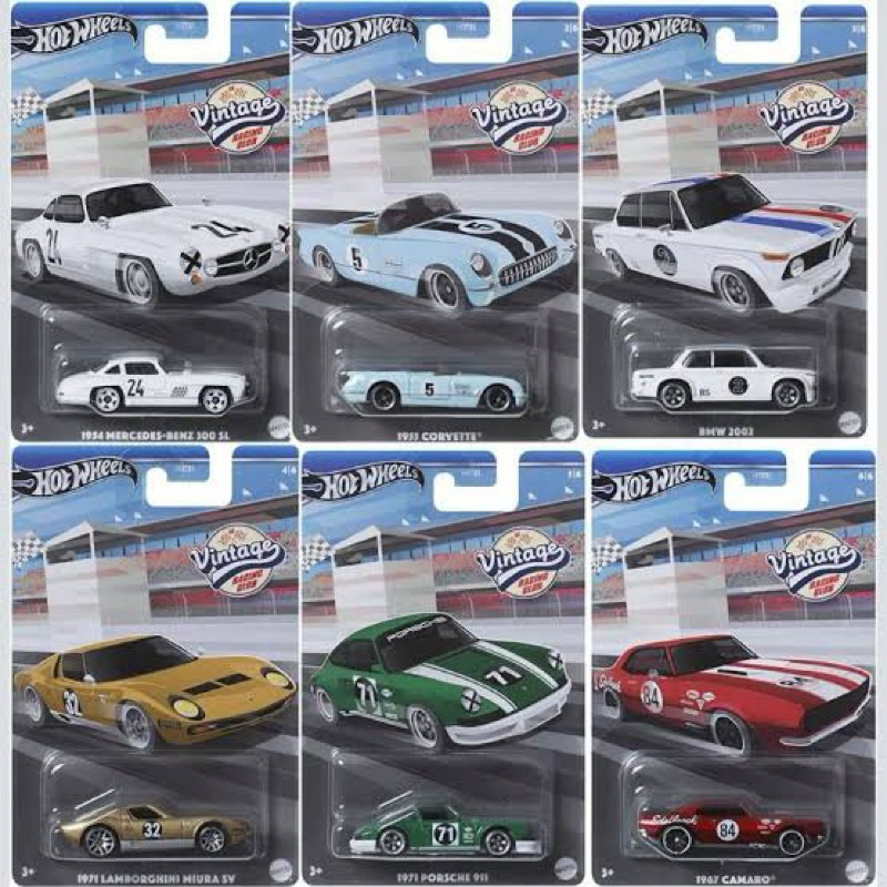Hot Wheels Series “ VINTAGE RACING CLUB “
