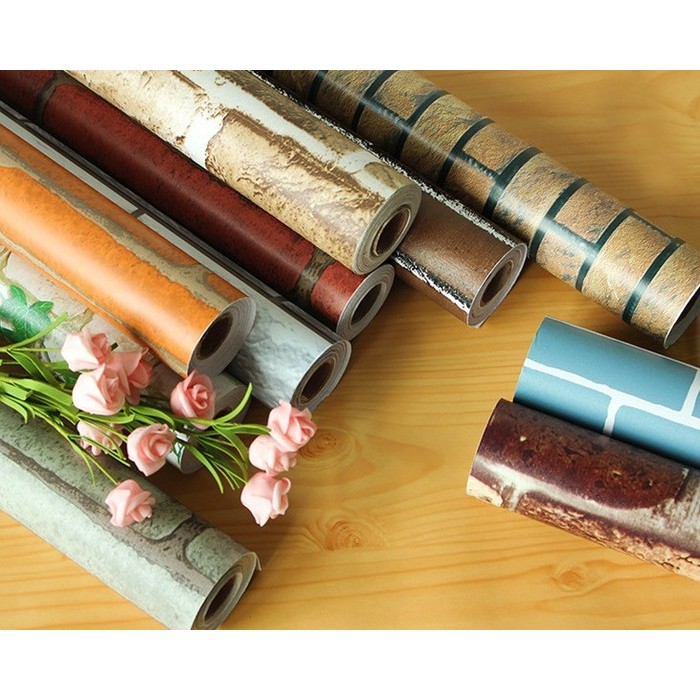 Wallpaper Stiker Dinding Dapur Anti Minyak Dan Panas