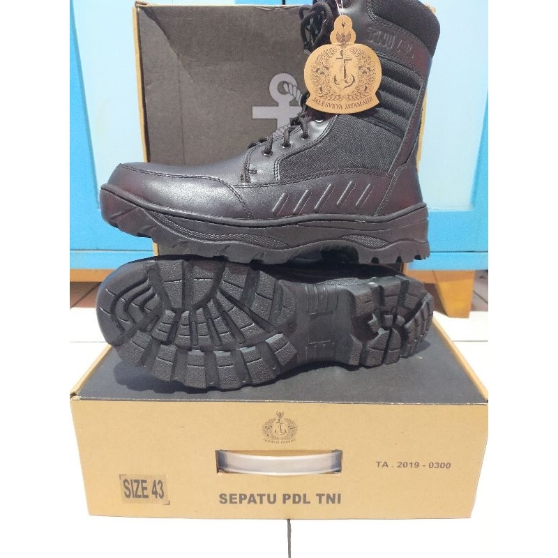 Jatah ORI Sepatu PDL Polri dan TNI AL