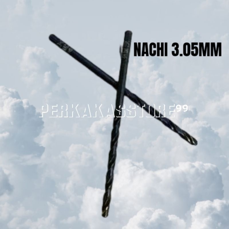 Drill Bor 3.05mm Nachi bor besi hss 3.05mm nachi bekas mulus