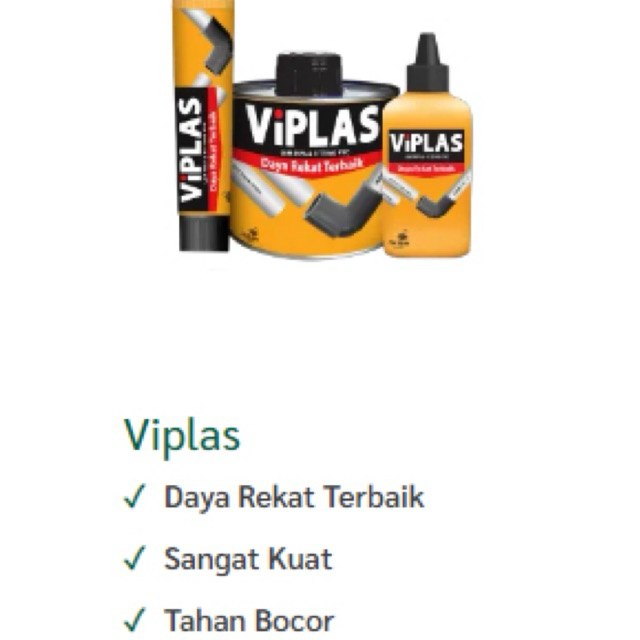 Lem Pipa / Lem PVC Viplas