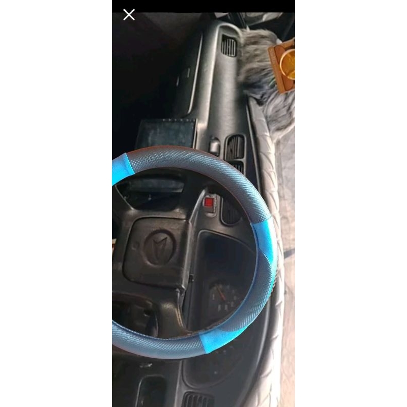 cover alas dashboard+sarung setir mobil Espass BERMOTIP WAJIX