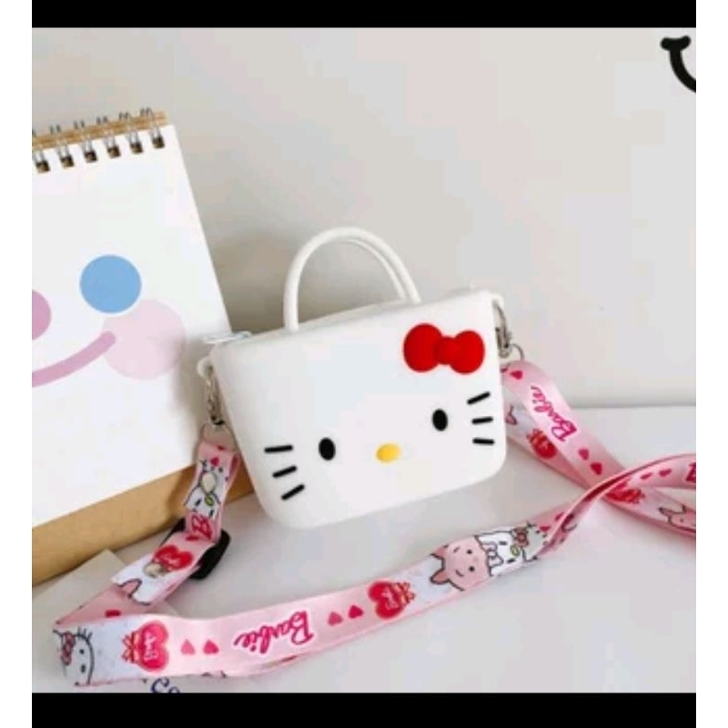 Tas Selempang Kotak Jelly Rubber Karakter Import | Tas Selempang Anak