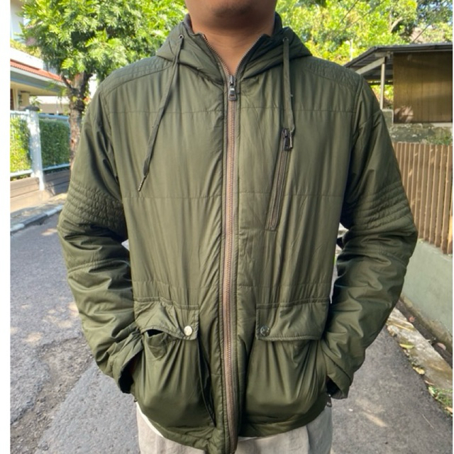 [PRELOVED] BOMBER IJO ARMY UNISEX