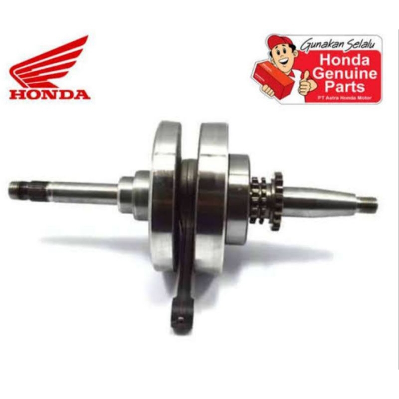 KRUK AS CRANKSHAF ASSY SETANG SEHER KOMPLIT VARIO 125 FI 1300A-KZR-600 ORIGINAL HONDA AHM