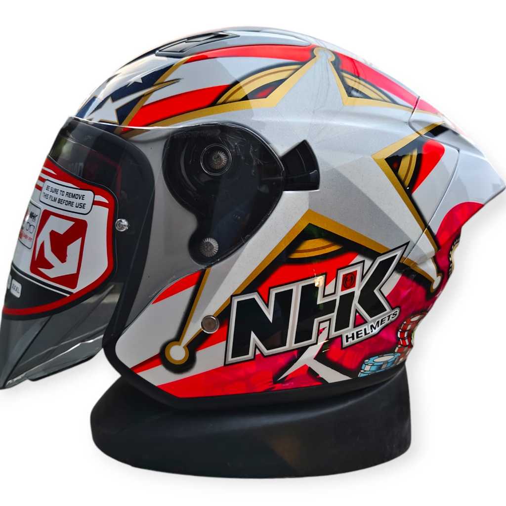 Helm Nhk S1 GP Pro Alonso 7 Half Face