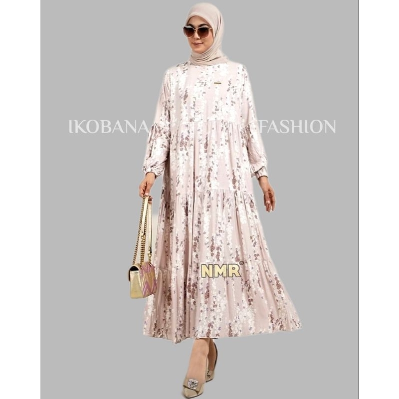 NAMIRA VOL 2447 - MIDI DRESS RAYON VISCOSE PREMIUM | DRESS RAYON VISCOSE IMPORT | BAJU GAMIS WANITA 