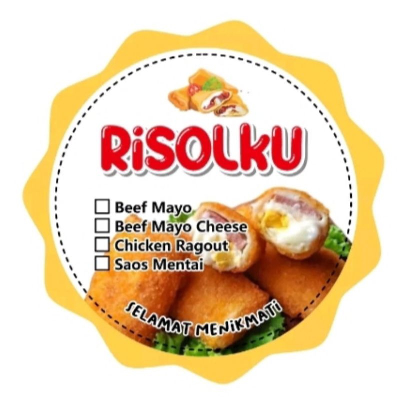 

Risolku FROZEN FOOD RISOL MAYO SMOKEBEEF KEJU MENTAI
