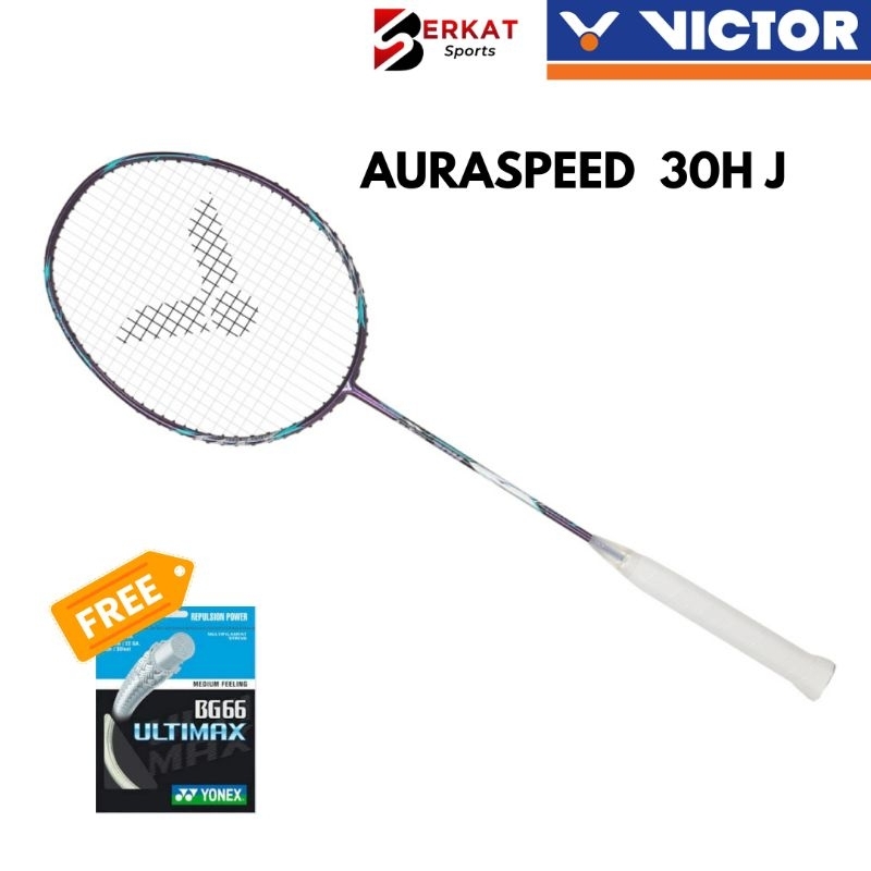 Raket Badminton Victor Auraspeed 30H J / ARS-30H J / +ULTIMAX