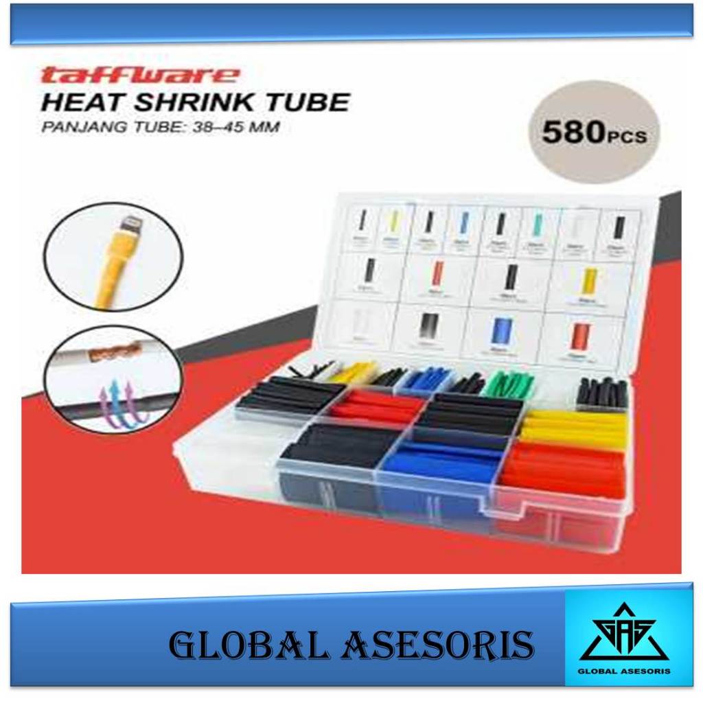 Penyambung Kabel Listrik Bakar 127 Pcs 328 Pcs 580 Pcs Karet Bakar Penyambung Kabel Heat Shrink Sola