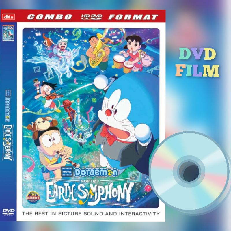 Kaset Film Kartun Animasi DORAEMON Earth Simphony HD