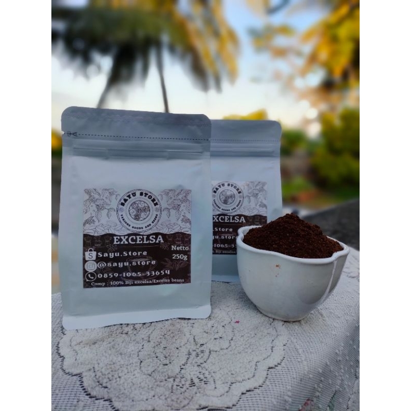 

Kopi Bubuk Excelsa Murni Premium