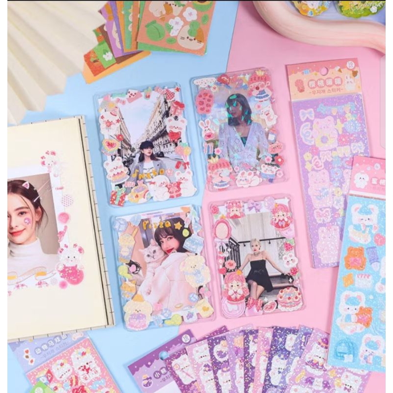 

STIKER KARAKTER 10PCS ✨JUALAN PERINTILANKU✨ STIKER LUCU KARAKTER BONEKA BERUANG