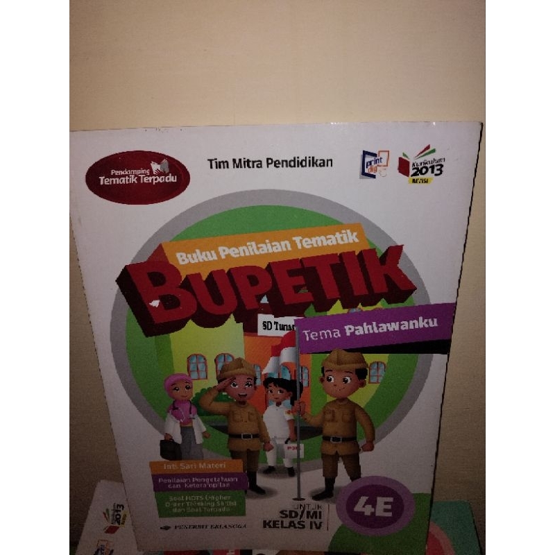 BUPETIK SD KELAS 4E ORI BEKAS