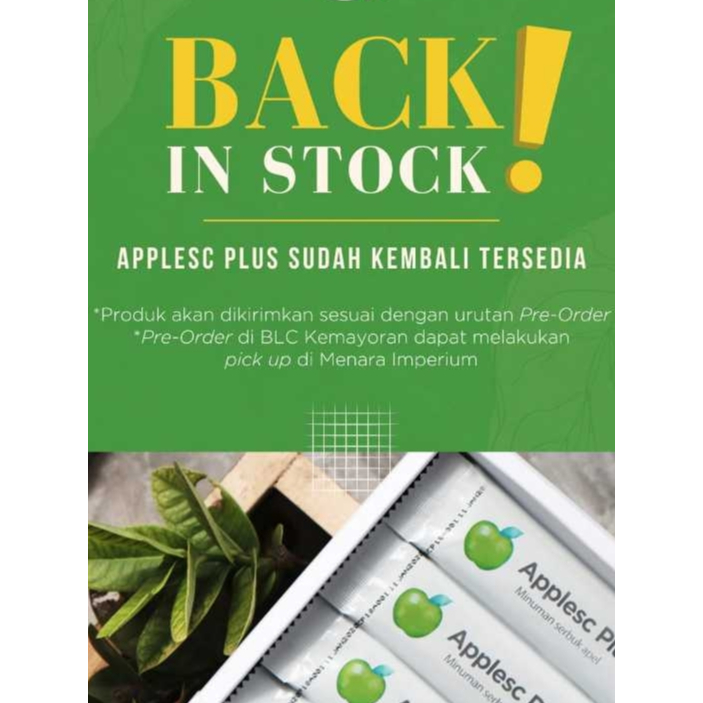 Biogreen Apple Stemcell Plus Biogreen Apple SC Plus Authentic ASCP