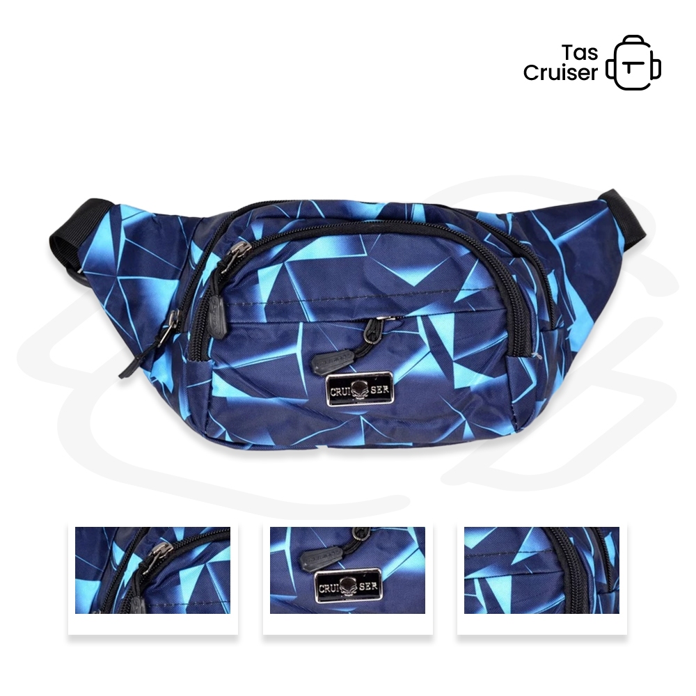 Waistbag Tas Selempang Waterproof Murah Cruiser Terbaru 3224-2