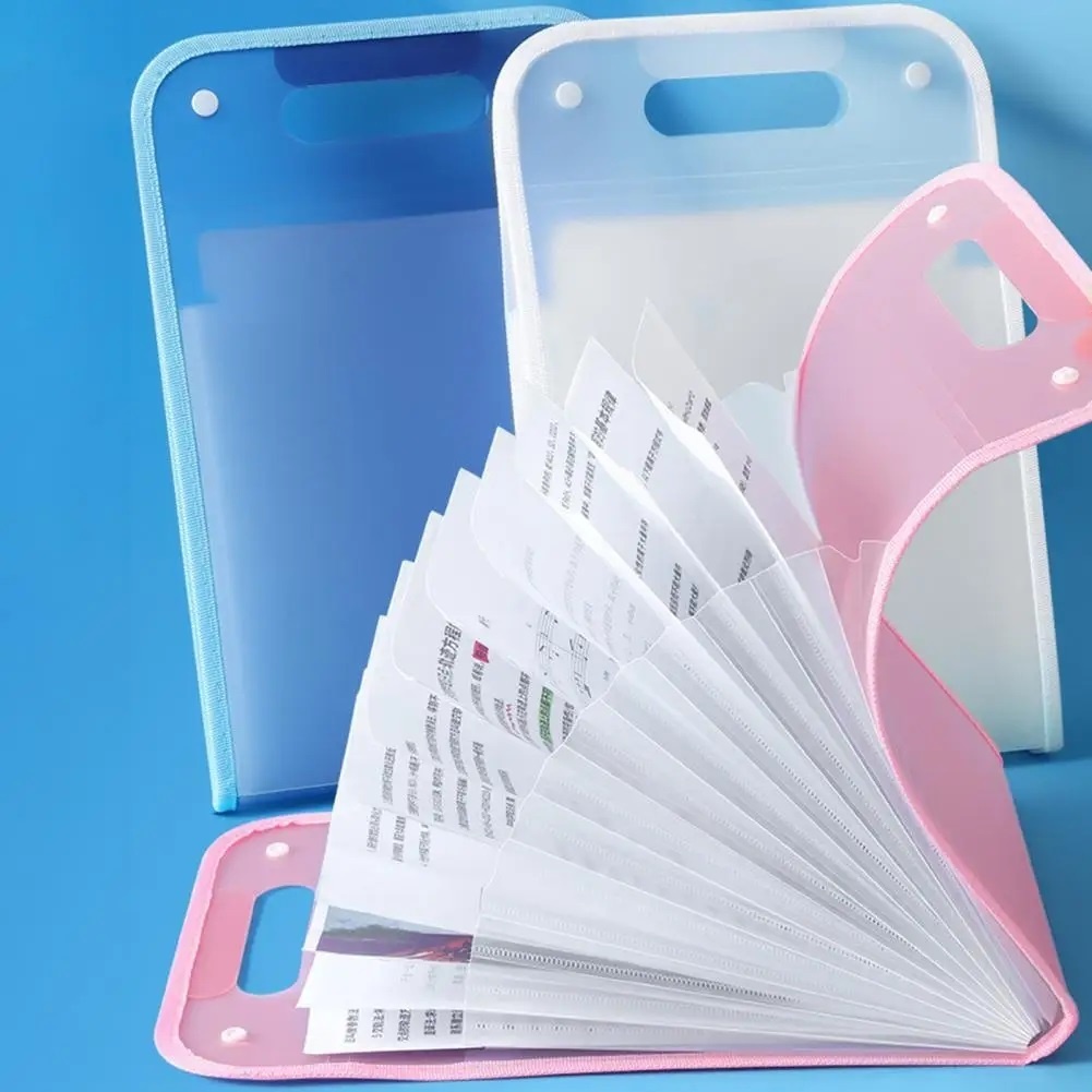 

[REALPICT] Tas File Dokumen Handle Warna Transparan Anti Air Multi Layer Folder Tas File 13 Sekat Map Tas Dokumen A4 Folder Map Kerja Document