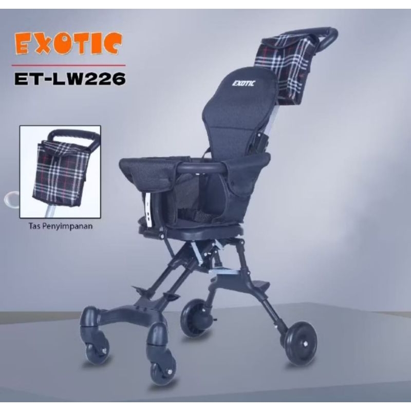 Kereta dorong bayi Stroller exotic LW 226
