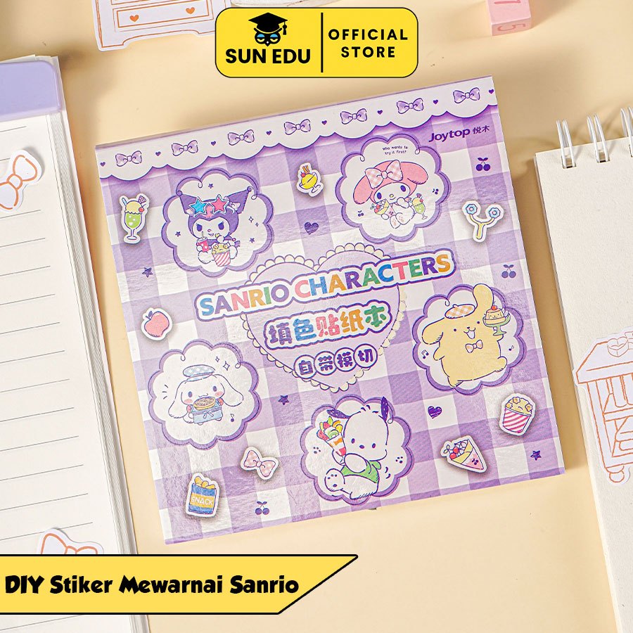 

Coloring Stiker Book Buku Sticker Mewarnai