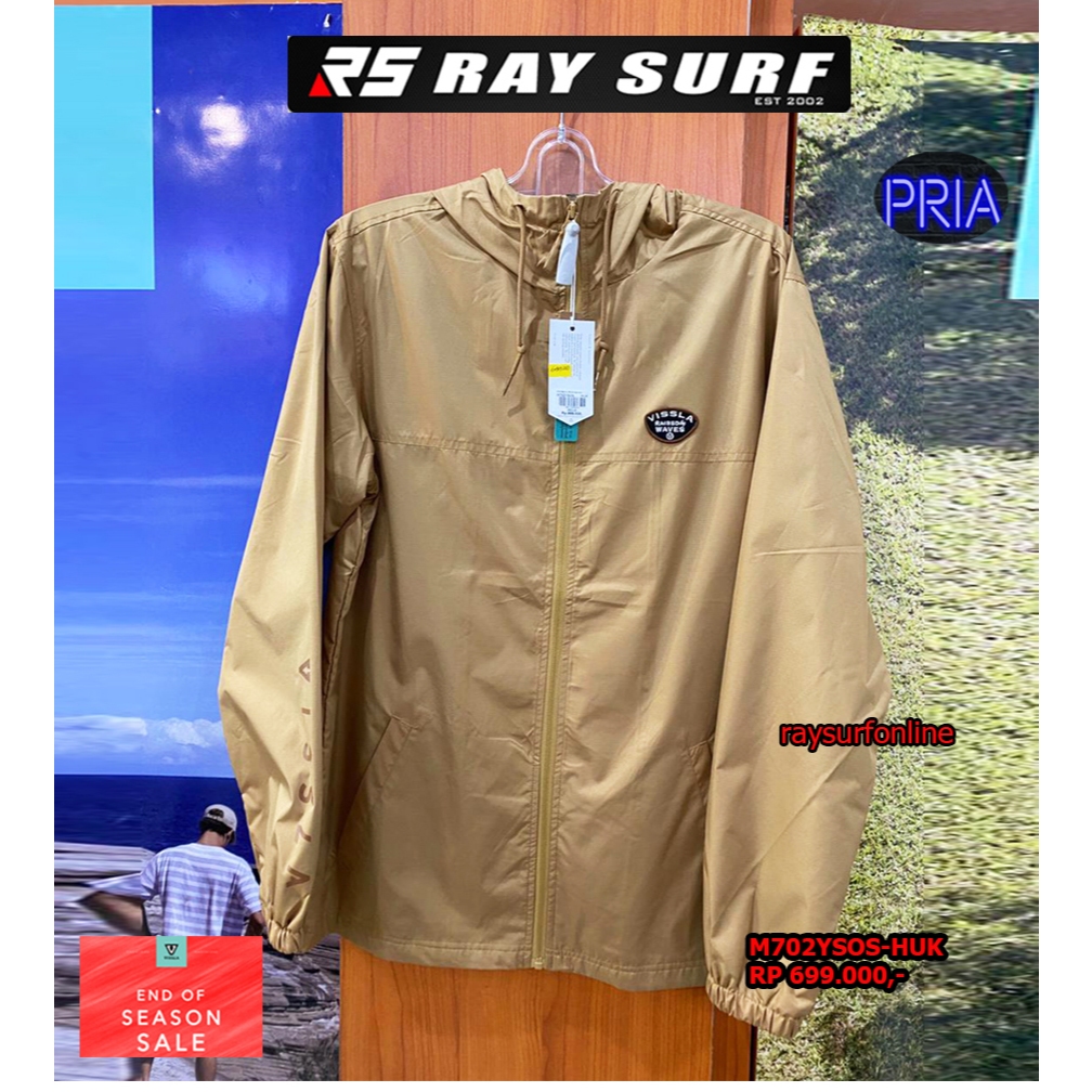 RAYSURF VISSLA SALE JAKET PRIA M702YSOS-HUK ORIGINAL