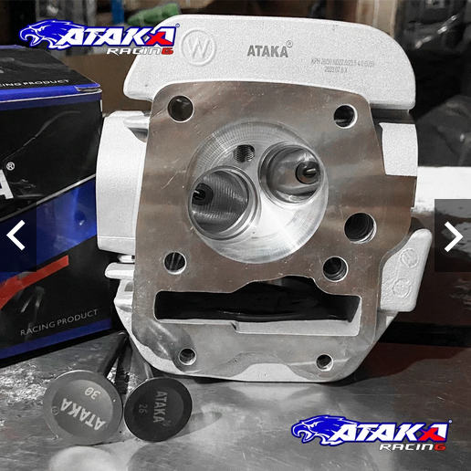 HEAD PORTING CNC NON PORTING KYZ SUPRA X125 FI KPH HONDA KARISMA SUPRA X 125 BLADE MEREK ATAKA