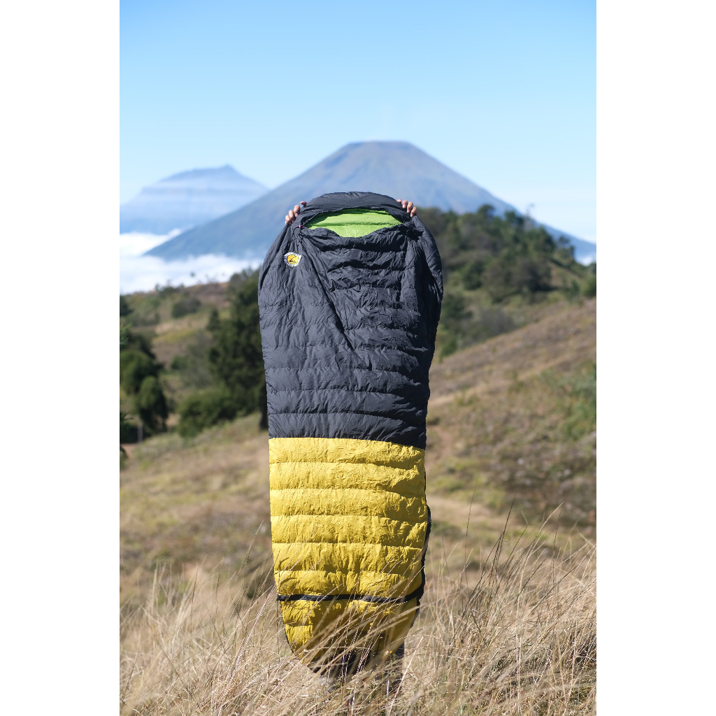 LAVENDURA ULTRALIGHT DOWN SLEEPING BAG ERECTA SB Bulang Bulu Angsa Lavendura sb kantung tidur mummy 