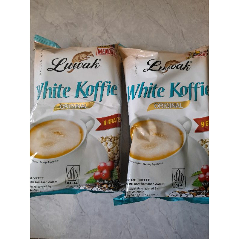 

LUWAK WHITE COFFE ORIGINAL